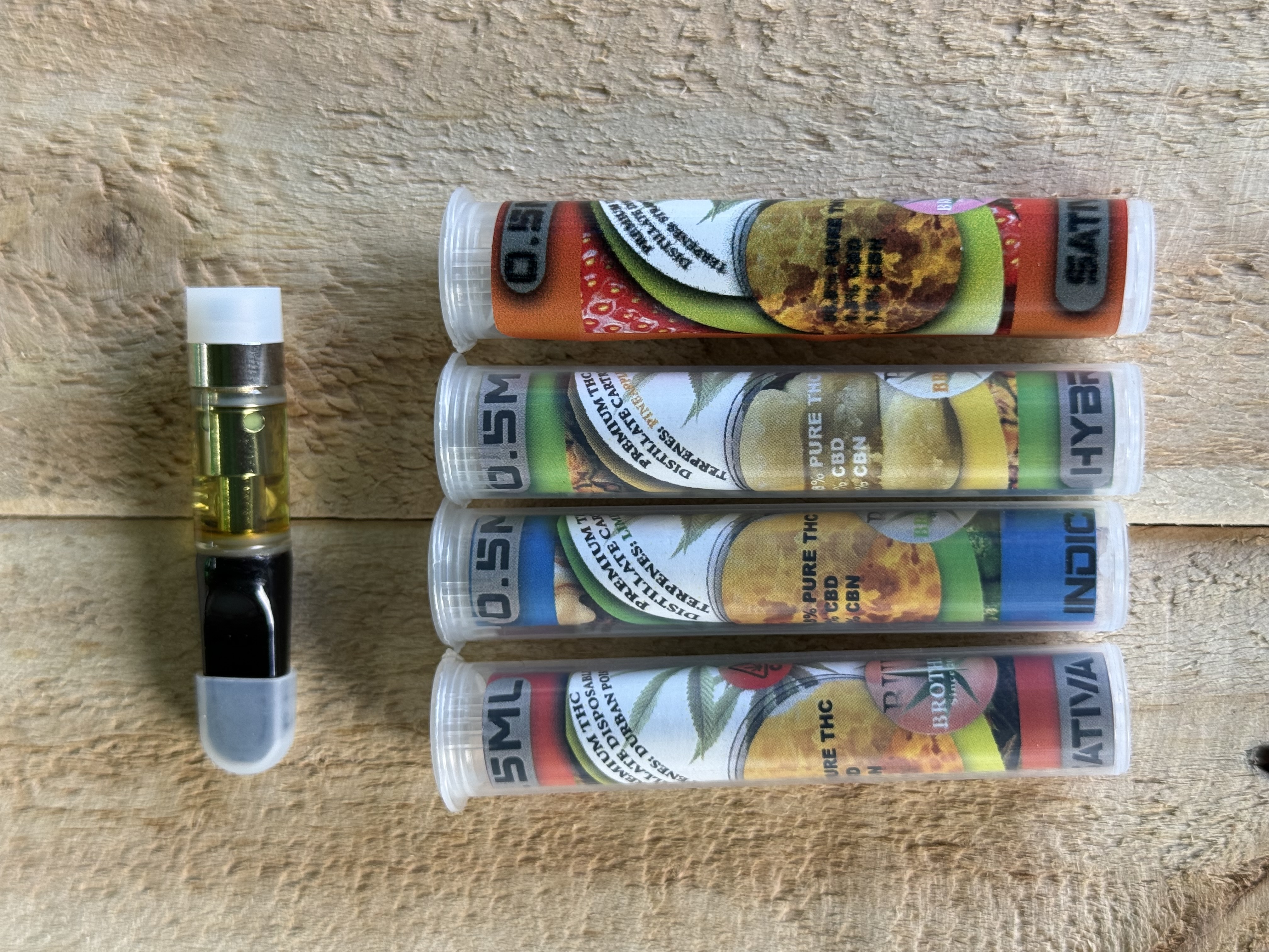 0.5ml THC Cartridge