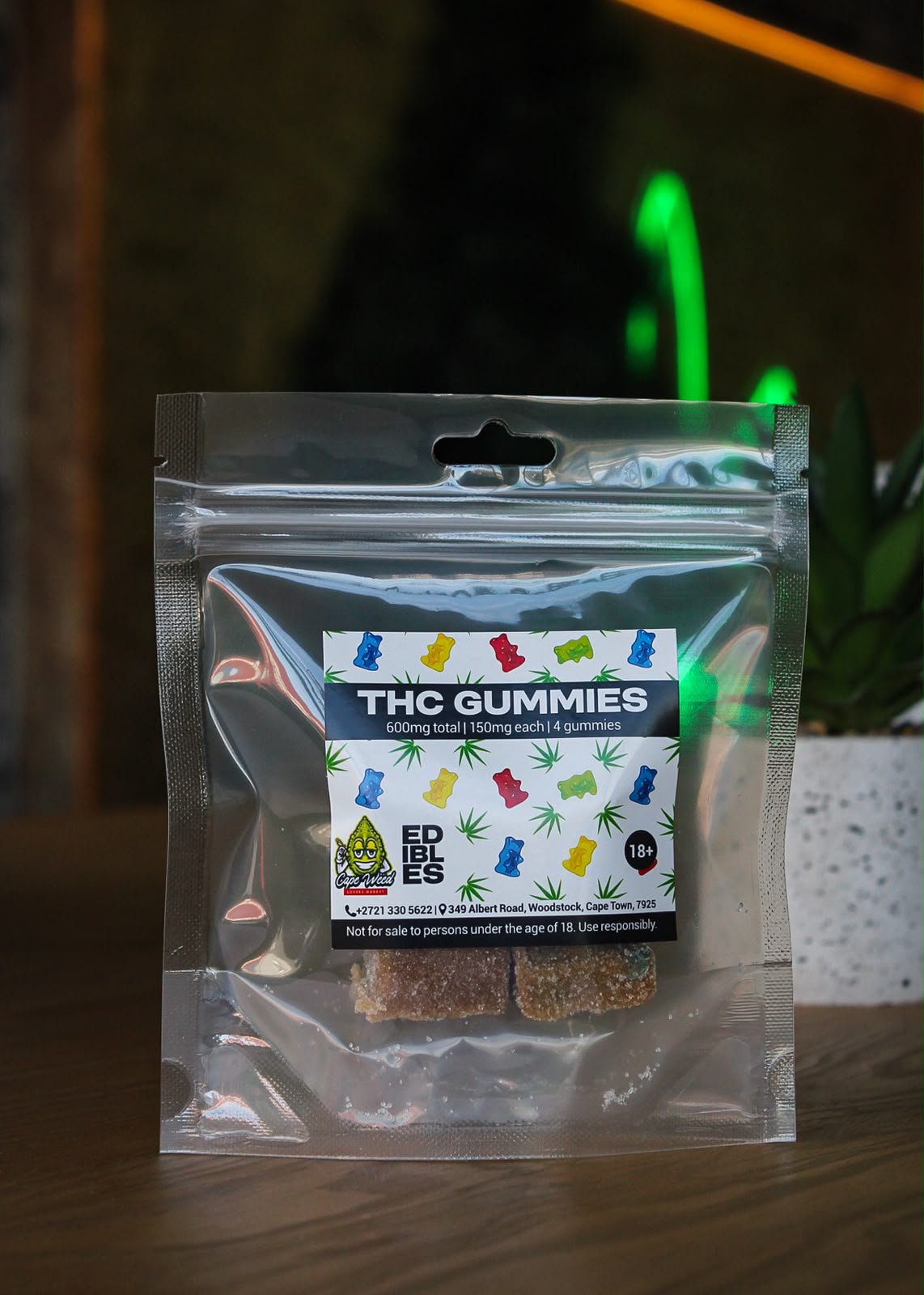 600mg Indica Gummies