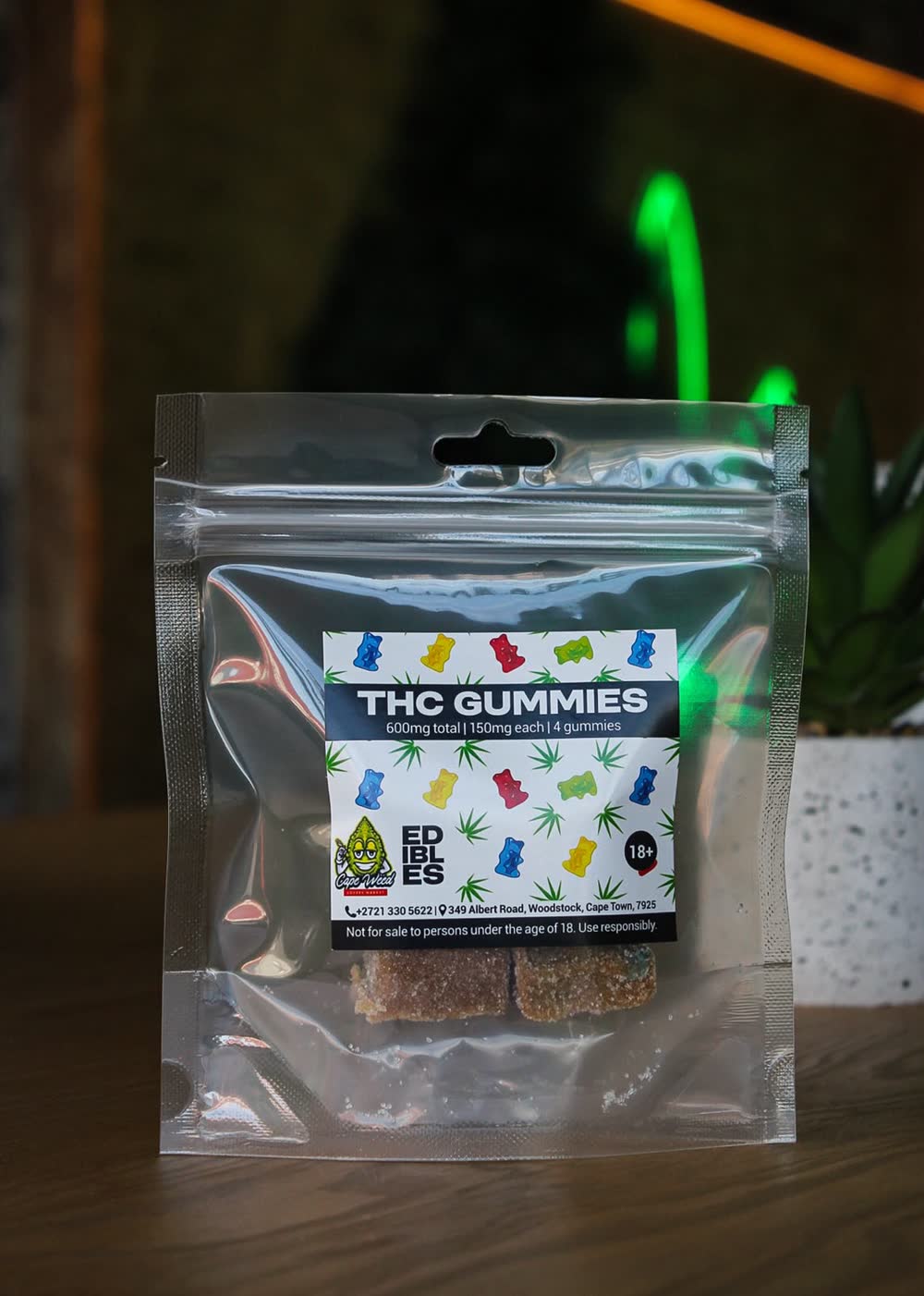 600mg Indica Gummies